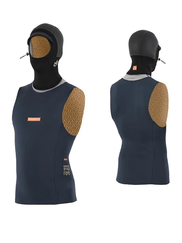 Magma 0.5mm Hooded Sleeveless Baselayer Wetsuit Top - 2022 Refined Men's European Refined Men's European