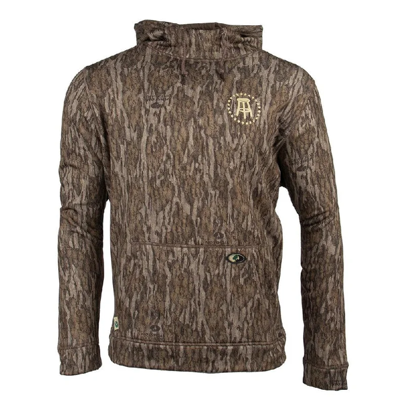 Mossy Oak x Barstool Outdoors Performance Fleece Hoodie Athletic Men's Compression Athletic Men's Compression