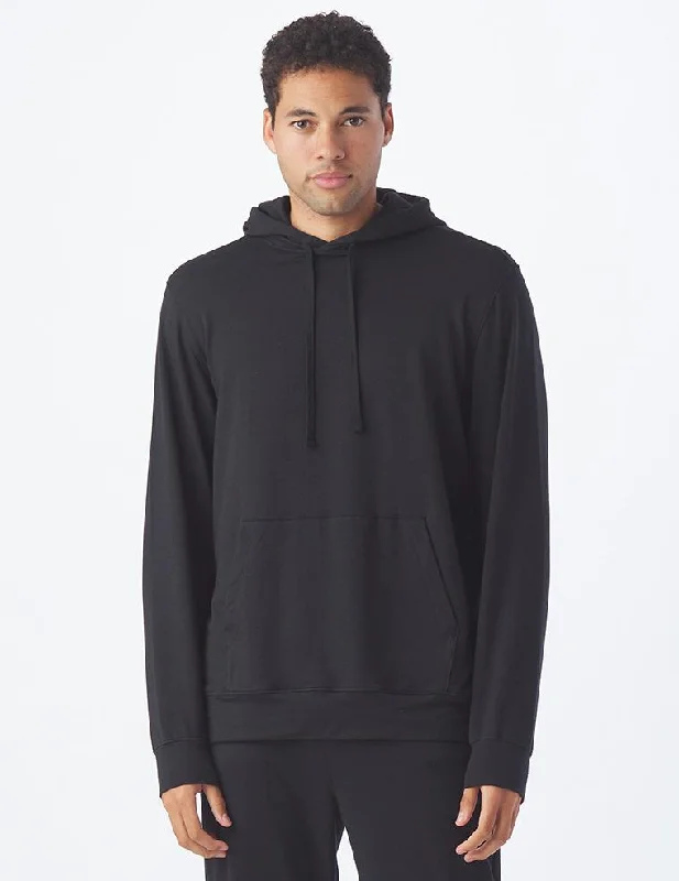 Atlas Hoodie: Black Sharp Men's Italian Sharp Men's Italian