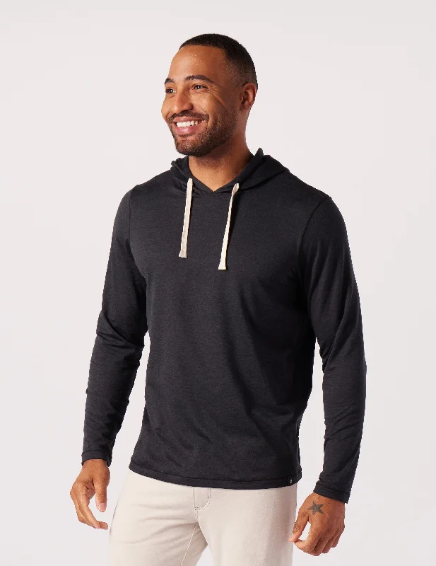 Bedford Hoodie: Black Marble Earthy Men's Sustainable  Earthy Men's Sustainable 