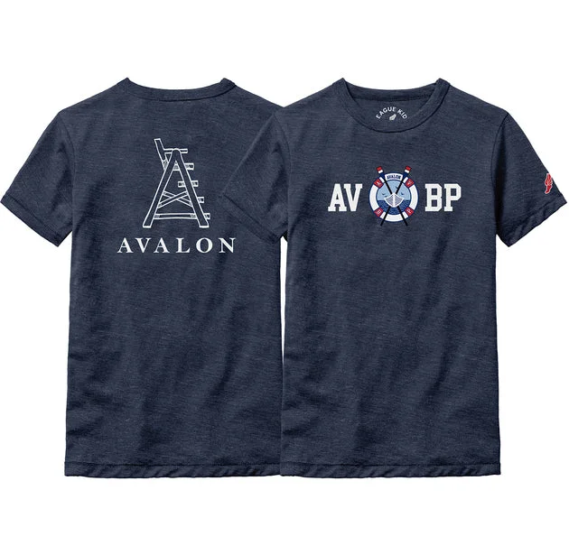 Kids Avalon Victory Falls AVBP Tee - Heather Navy Confident Men's Power Confident Men's Power