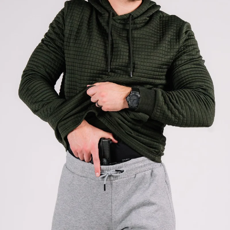 Standoff Concealment Hoodie Mk.II - Woodland Green Preppy Men's College Preppy Men's College