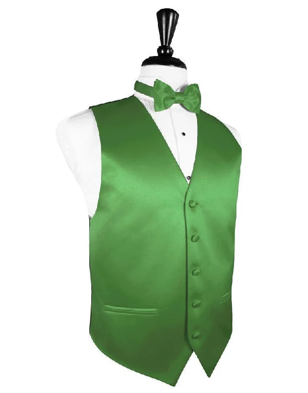 Kelly Luxury Satin Tuxedo Vest Earthy Men's Sustainable  Earthy Men's Sustainable 