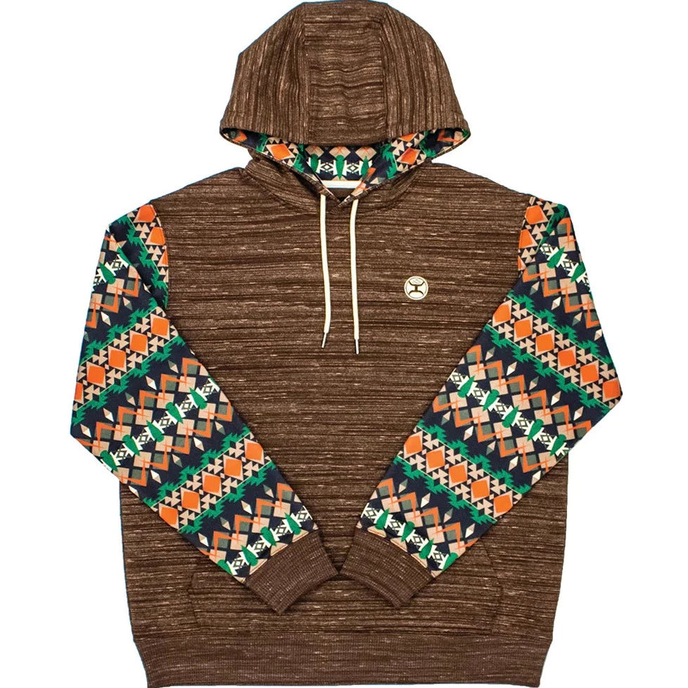 Hooey Youth Brown Aztec Hoodie British Gentleman Style British Gentleman Style