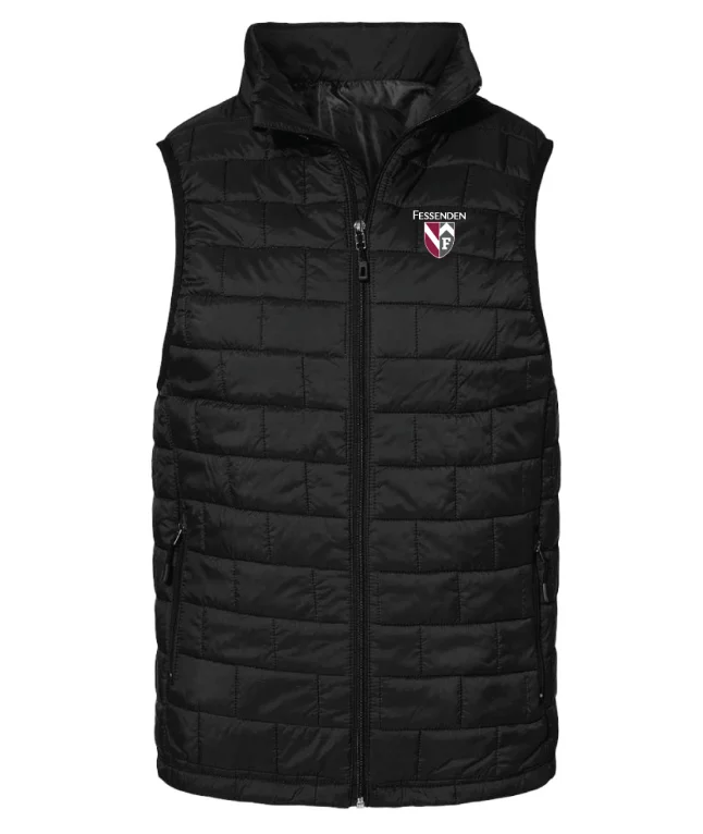 Black Puffer Vest Business Business