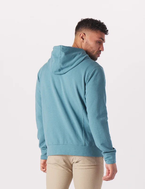 Atlas Hoodie: Lagoon Trendy Men's Oversized Trendy Men's Oversized