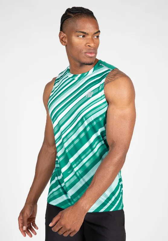 Easton Tank Top - Teal Green Minimalist Men's Casual  Minimalist Men's Casual 