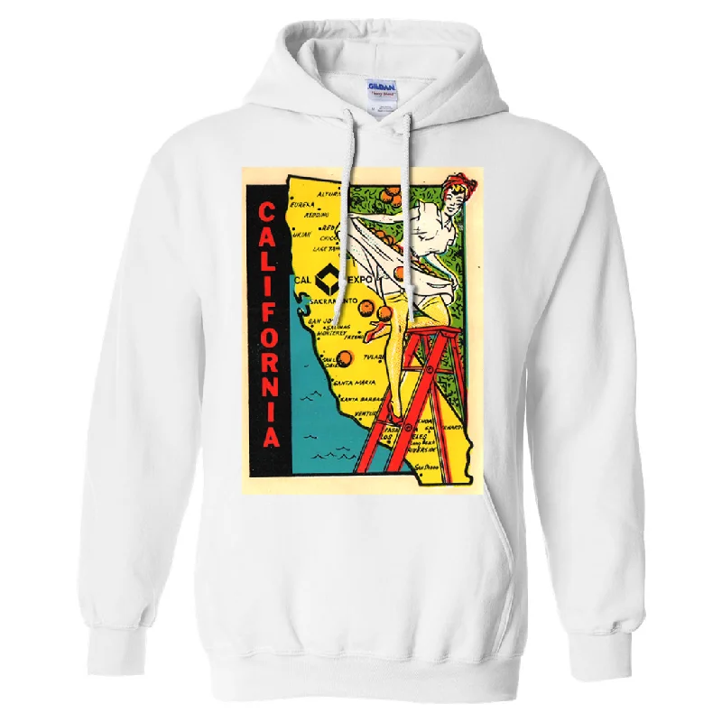 Vintage Sticker California Cal Expo Sweatshirt Hoodie Classic Men's Pin Classic Men's Pin