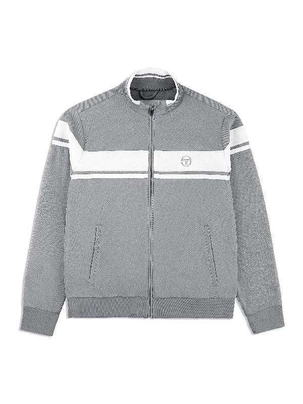 Damarindo Track Jacket Archivio- Sleet/ White Casual Men's Loose Casual Men's Loose