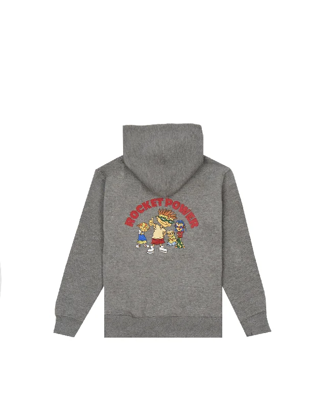 Kids (2-7) Rocket Power X Jack's "Arc" Pullover Hoodie Cclassic Men's Tweed Cclassic Men's Tweed