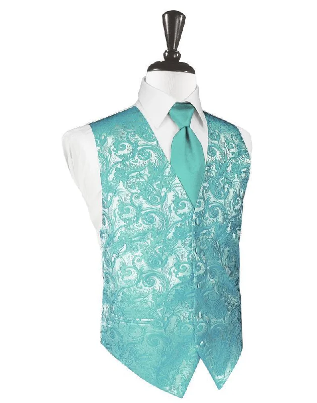 Mermaid Tapestry Tuxedo Vest Cozy Men's Winter Cozy Men's Winter