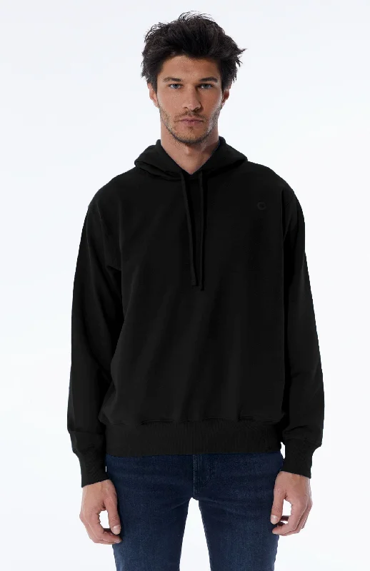 Tony Long Sleeve Hoodie Black Refined Men's Velvet Refined Men's Velvet