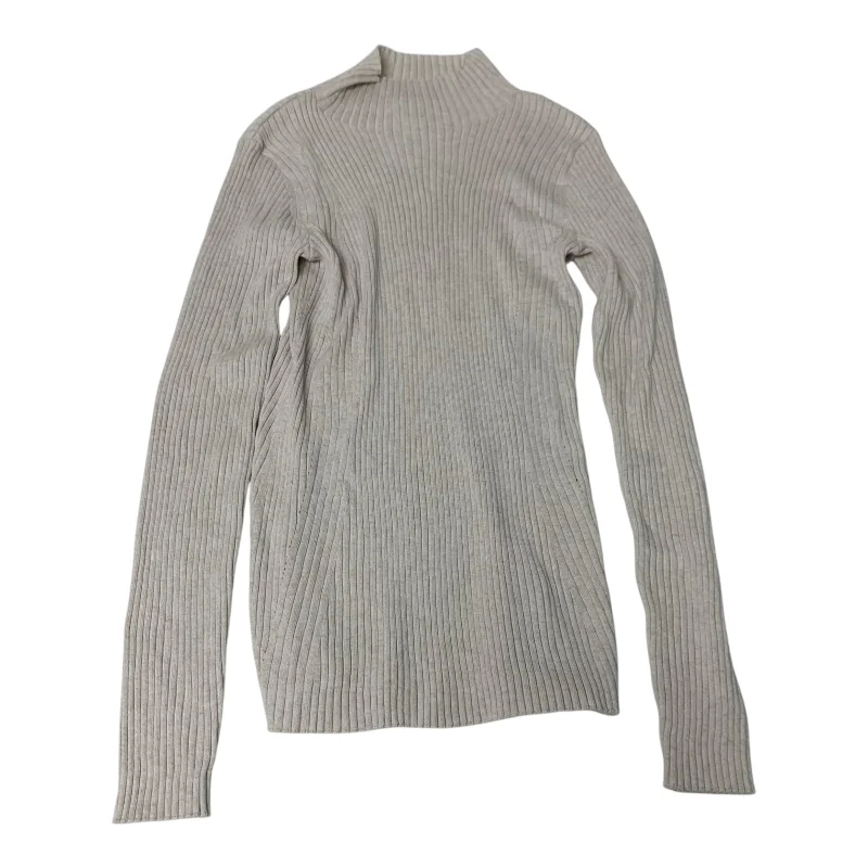 Top Long Sleeve By Athleta In Cream, Size: S Streetwear Style