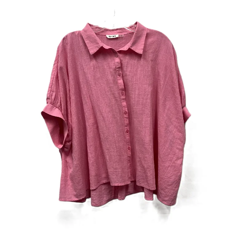 Top Short Sleeve By Day Moon In Pink, Size: S Confident Men's Power