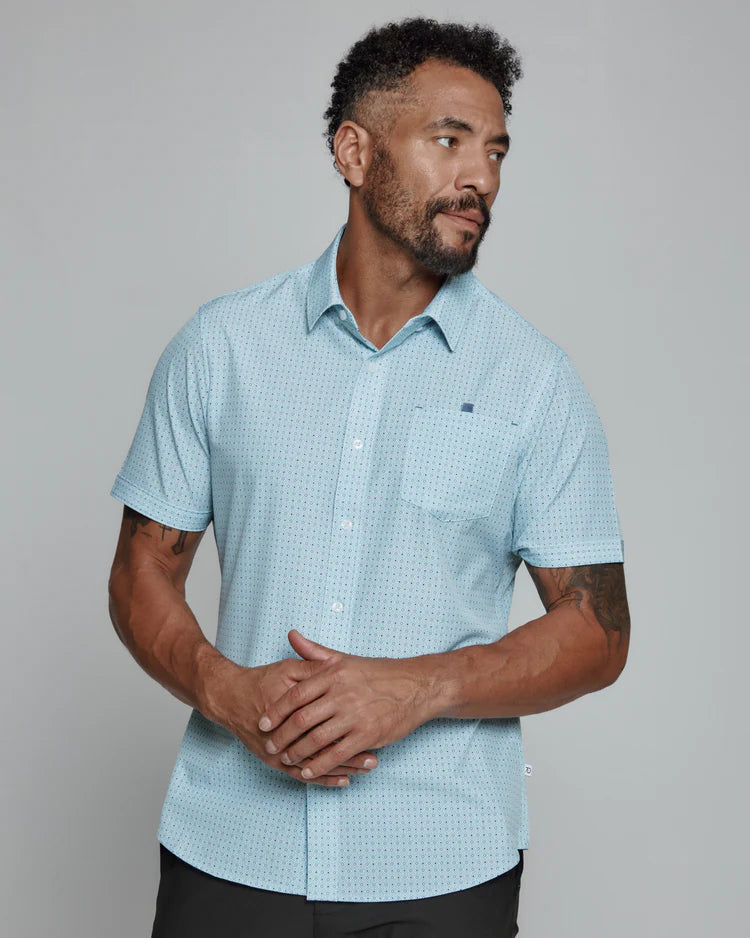 PIERS SHORT SLEEVE - MINT Adventure