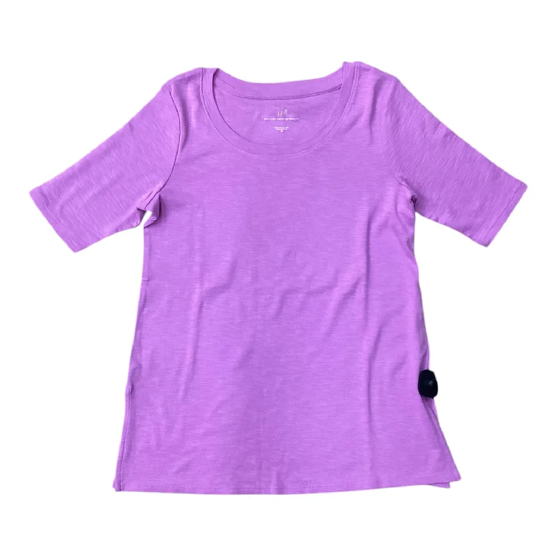 Top Short Sleeve By J. Jill In Purple, Size: Xs Edgy Men's Punk