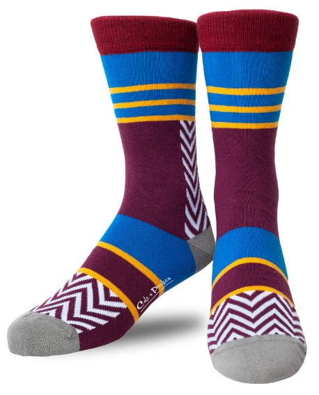 COLE & PARKER | Crew Socks | 1138 Unique Men's Patch