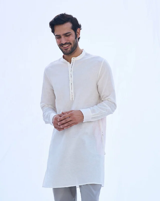 Chandni Chowk Kurta - Ivory Business