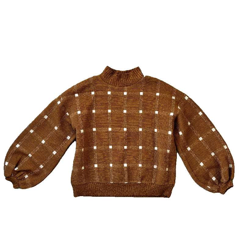 Top Long Sleeve By Porridge In Brown, Size: Xs Edgy Men's Punk