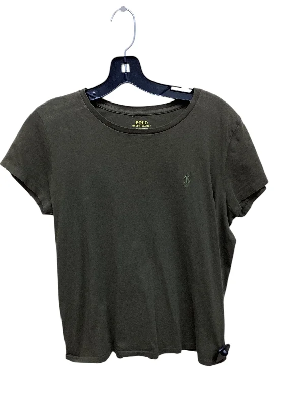 Top Short Sleeve By Polo Ralph Lauren In Green, Size: L Modern Men's Tech