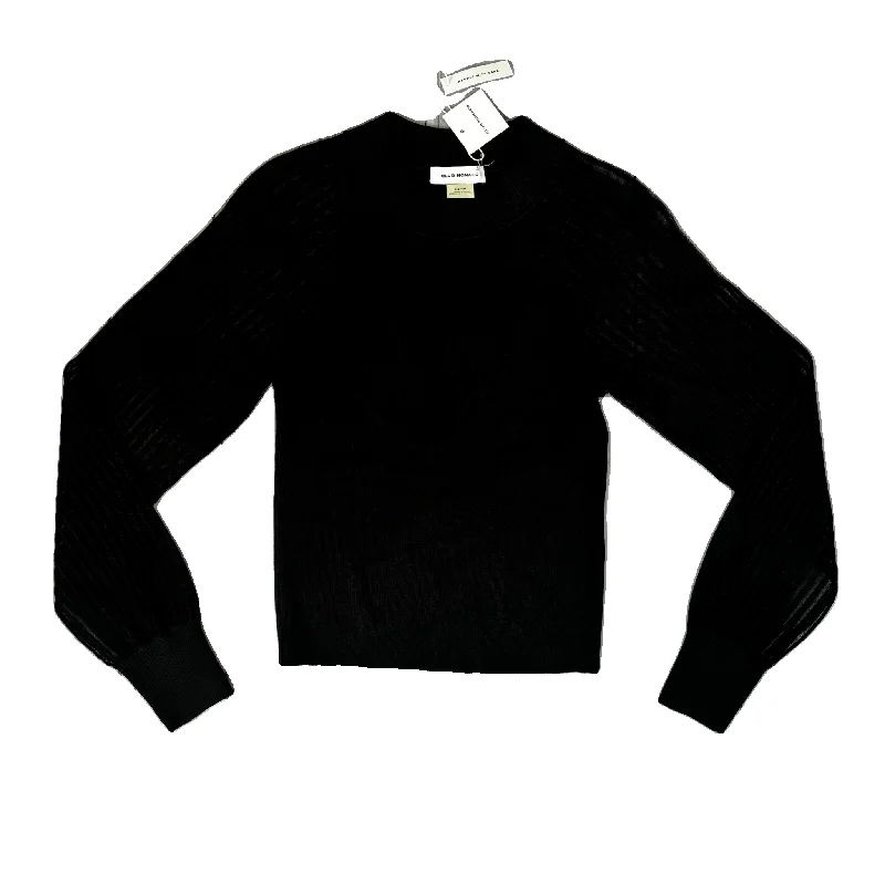 Top Long Sleeve By Club Monaco In Black, Size: Xs Practical Men's Multi