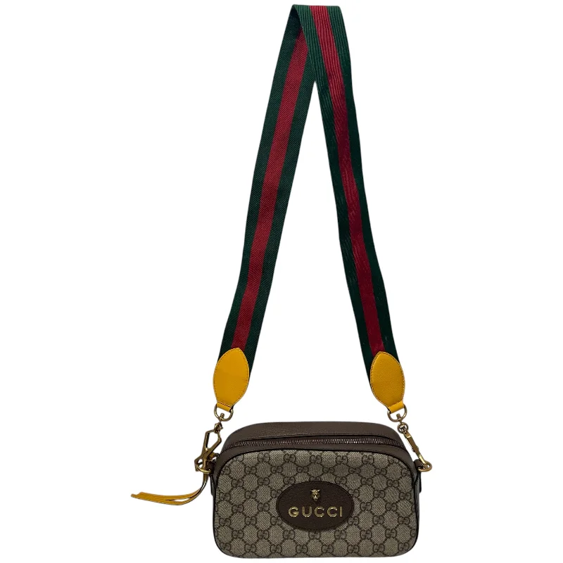 GUCCI/Cross Body Bag/S/M/Monogram/CML/GUCCI GG SUPREME 476466-498879 Masculine Men's 