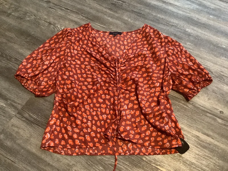 Animal Print Top Short Sleeve Clothes Mentor, Size Xxl Vintage Men's 1970S Disco