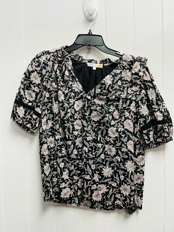 Top Short Sleeve By C And C In Black & Pink, Size: M Bold Men's Animal