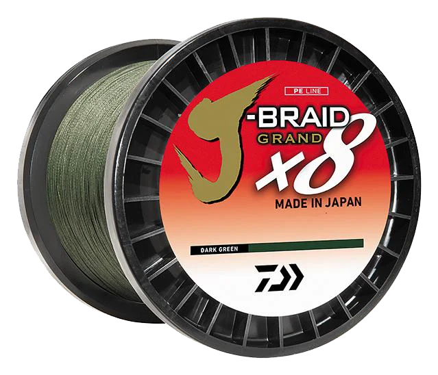 J-BRAID GRAND 8X 300yds DARK GREEN 50lb Sophisticated Men's French