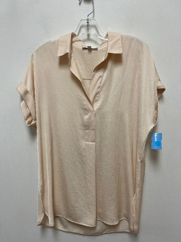 Top Short Sleeve By Dr2 In Cream, Size: S Casual Men's Short