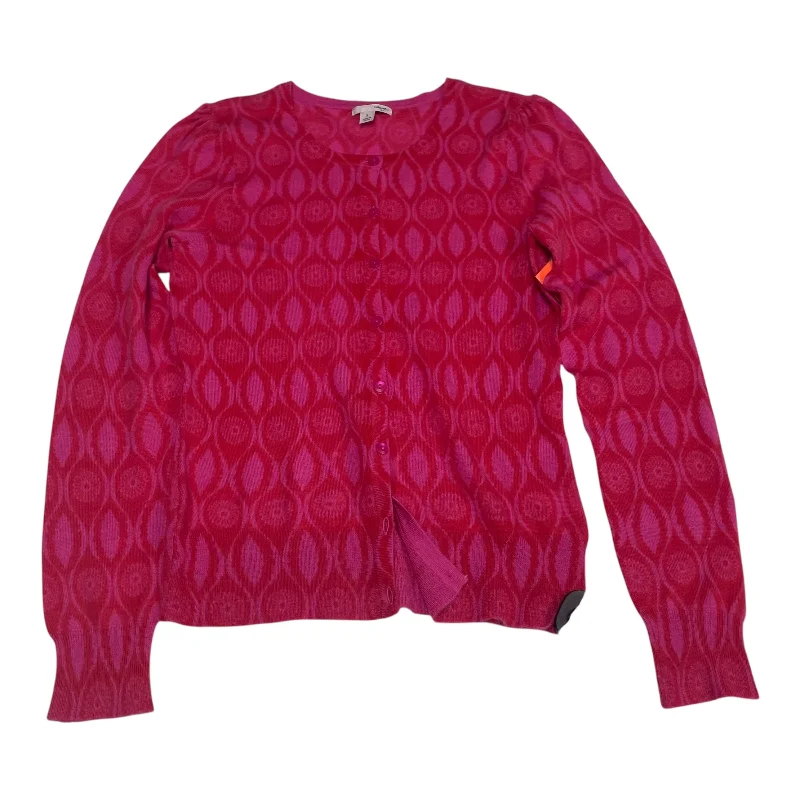 Top Long Sleeve By Halogen In Pink & Red, Size: S Street