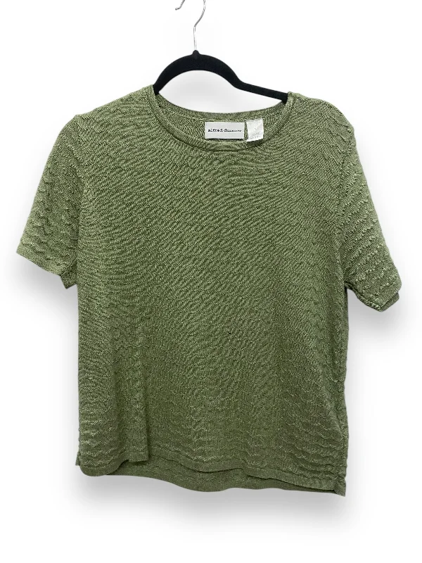 Top Short Sleeve By Alfred Dunner In Green, Size: S Masculine Men's 