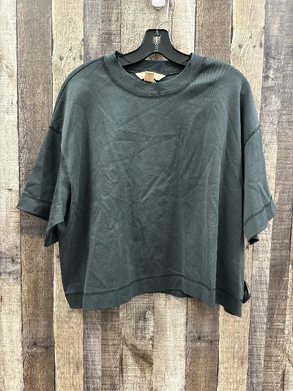 Top Short Sleeve By H&m In Grey, Size: M Unique Men's Patch