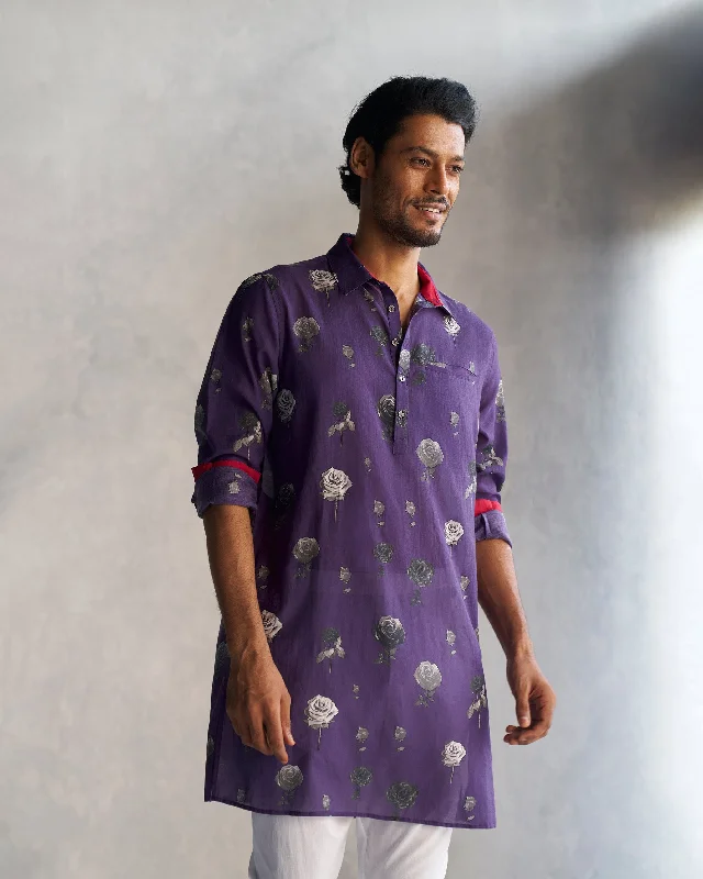 Bouquet Kurta - Purple Tough Men's Tactical