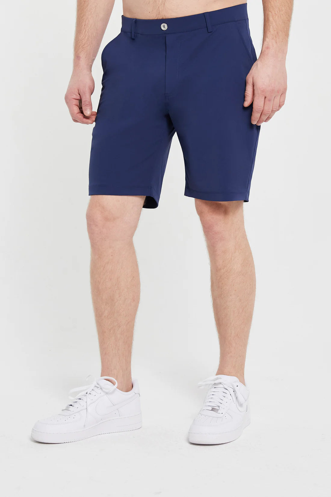 HANOVER SLIP ON PERFORMANCE SHORT - NAVY Artistic Men's Hand