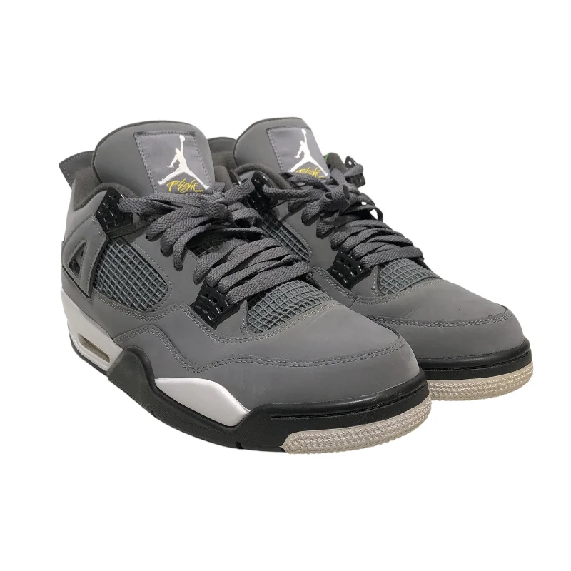 NIKE/Hi-Sneakers/US 12/GRY/Retro 4 Cool Grey Lumberjack