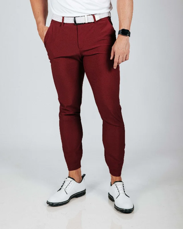 Men's Wine Golf Jogger Masculine Men's Thick