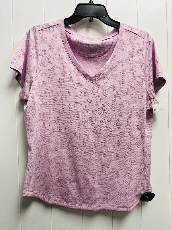 Top Short Sleeve By Tommy Bahama In Purple, Size: 0 Vacation