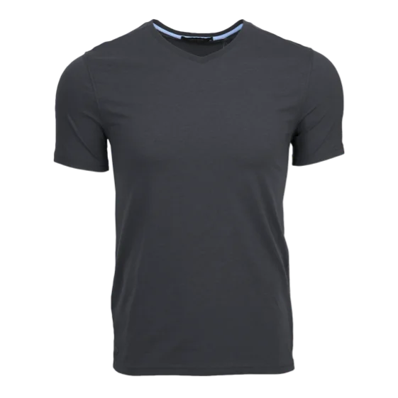 Spirit V Neck Tee (Dark Grey Heather) Dapper Men's 1920S