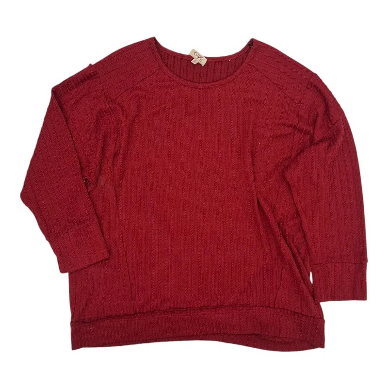 Top Ls By Clothes Mentor In Red, Size:Xl Luxurious Men's High