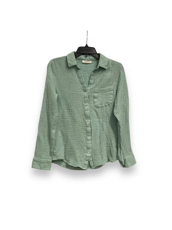 Top Long Sleeve By Beachlunchlounge In Teal, Size: S Tough Men's Tactical