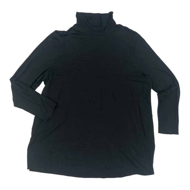 Top Ls By J. Jill In Black, Size:Xl Luxurious Men's High