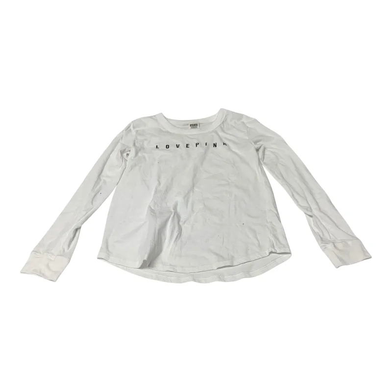 Top Long Sleeve By Pink In White, Size: S Dynamic Men's Glow