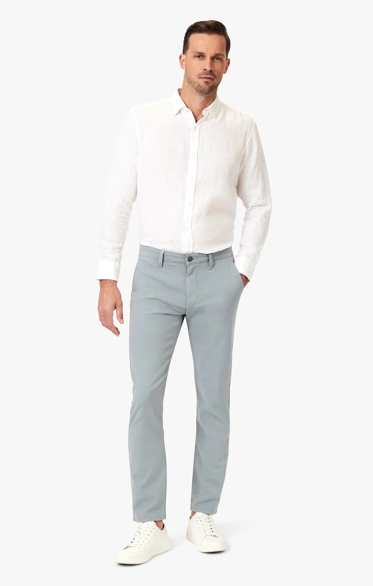 34 HERITAGE | Verona Chino Pants | Citadel High Flyer Relaxed Men's Australian 