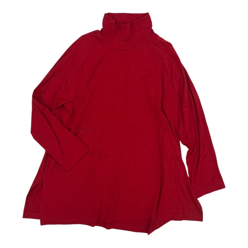 Top Ls By J. Jill In Red, Size:Xl Sophisticated Men's 