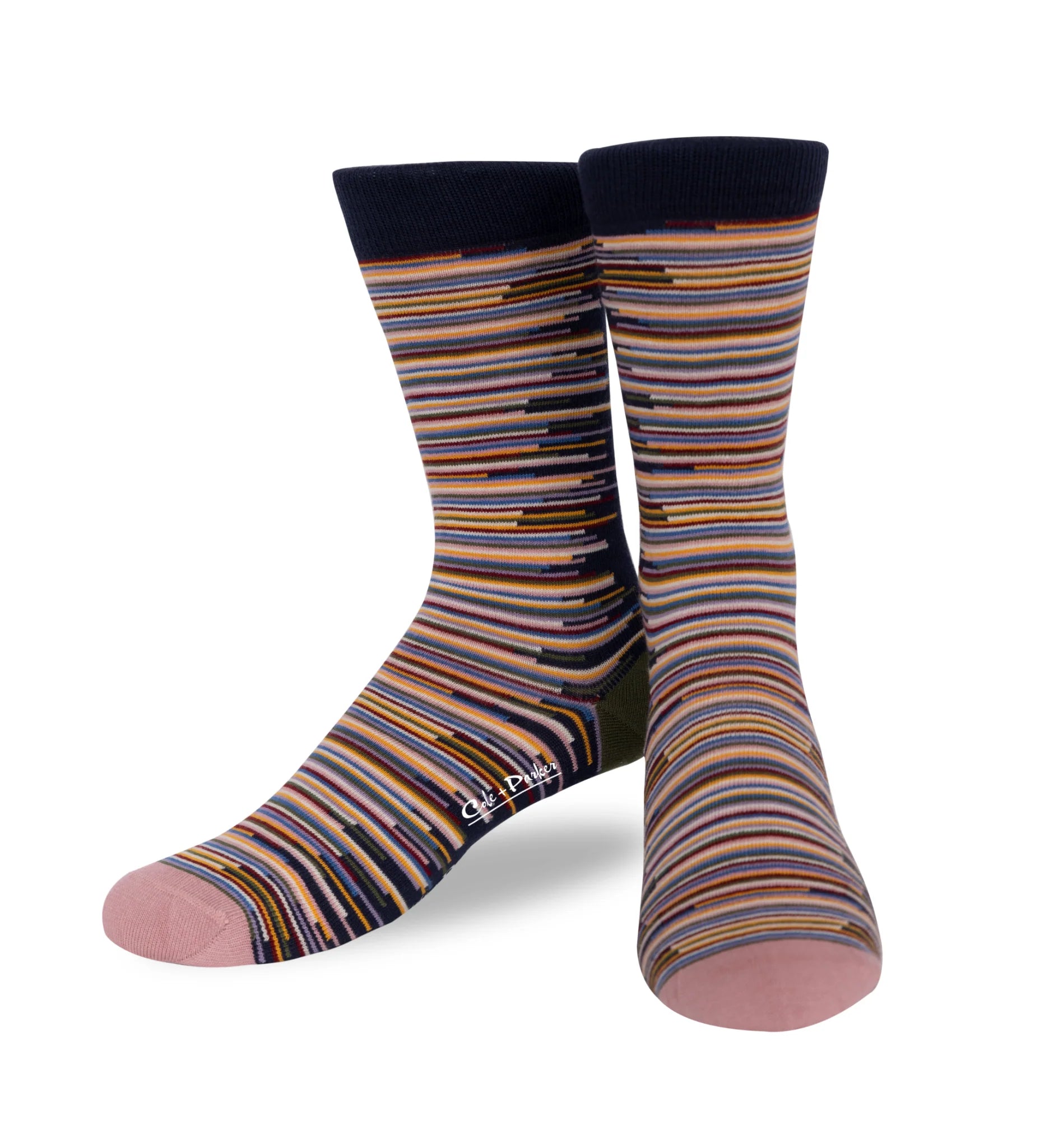 COLE & PARKER | Crew Socks | 1215 Refined Men's Velvet