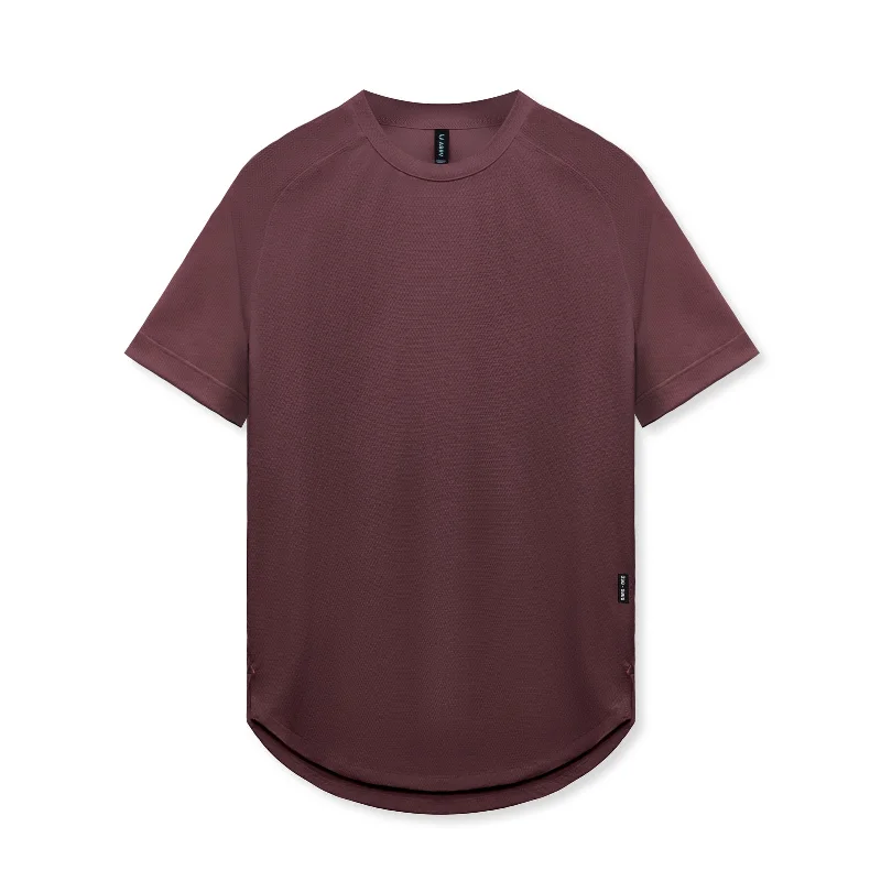 0660. AeroSilver® Established Tee - Plum Traditional Men's Country Traditional Men's Country