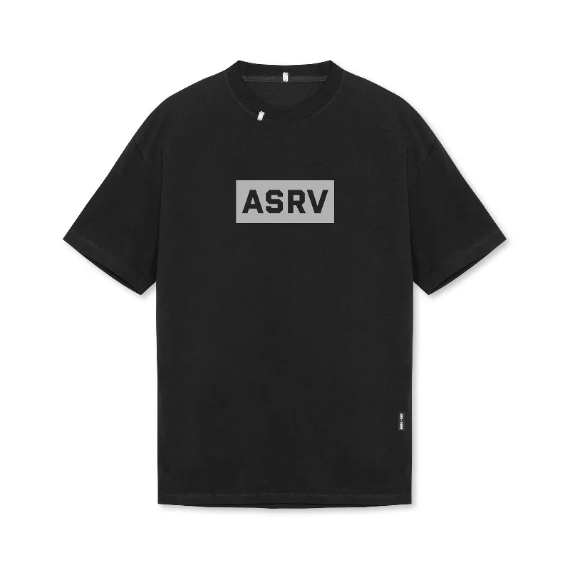 0669. Technical Essentials Relaxed Tee - Black "Box Logo" Tough Men's Tactical Tough Men's Tactical