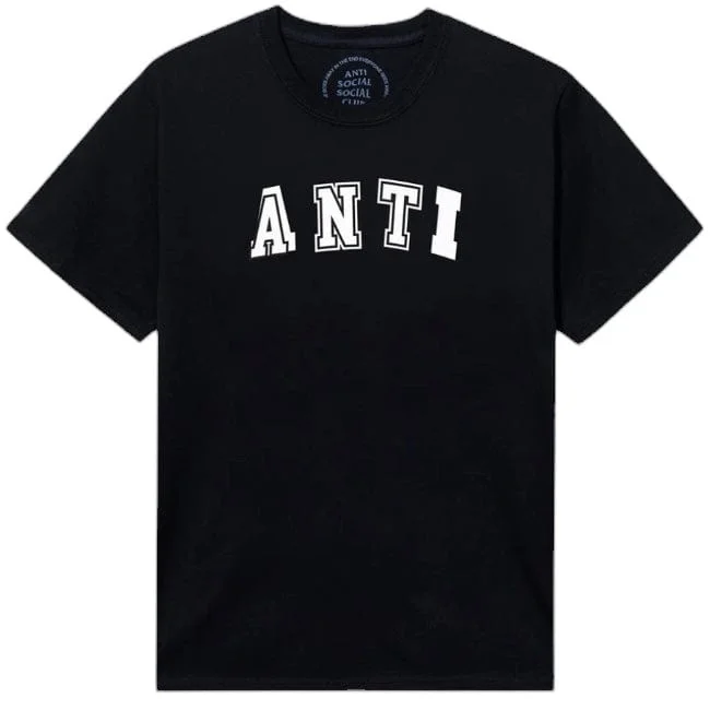 Anti Social Social Club ASSC X 2 Tone Anti College Tee (Black) Athletic Men's High Athletic Men's High