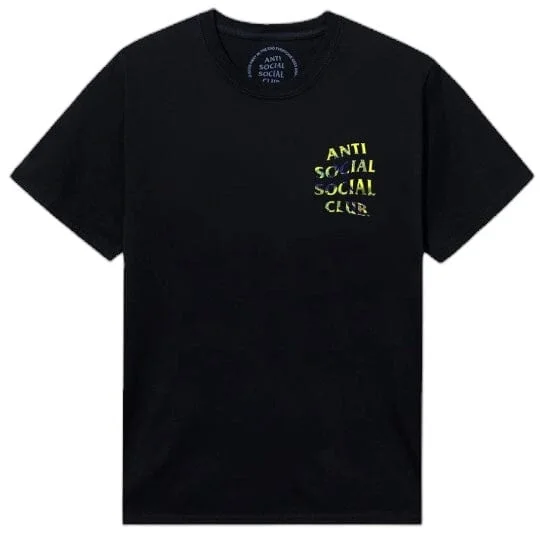 Anti Social Social Club ASSC X Tonkatsu Tonkatsu San Tee (Black) Practical Men's Quick Practical Men's Quick